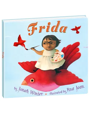 "Frida" Hardcover Book Yottoy