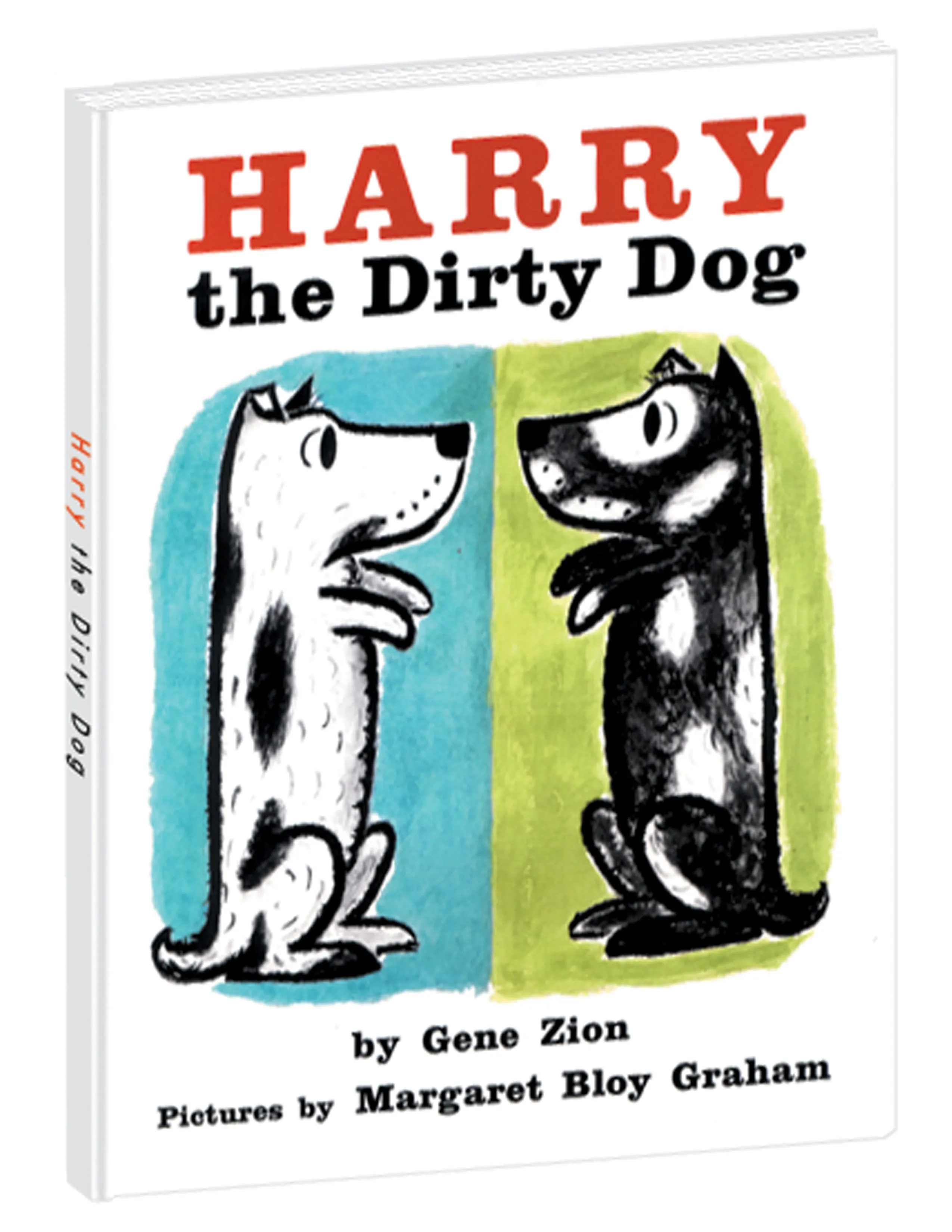 "Harry the Dirty Dog" Hardcover Book Yottoy