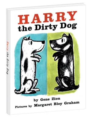 "Harry the Dirty Dog" Hardcover Book Yottoy