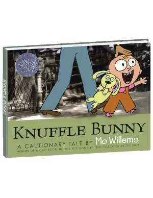 "Knuffle Bunny: A Cautionary Tale" Hardcover Book Yottoy