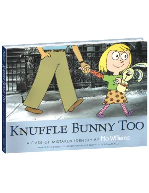 "Knuffle Bunny Too: A Case of Mistaken Identity" Hardcover Book Yottoy