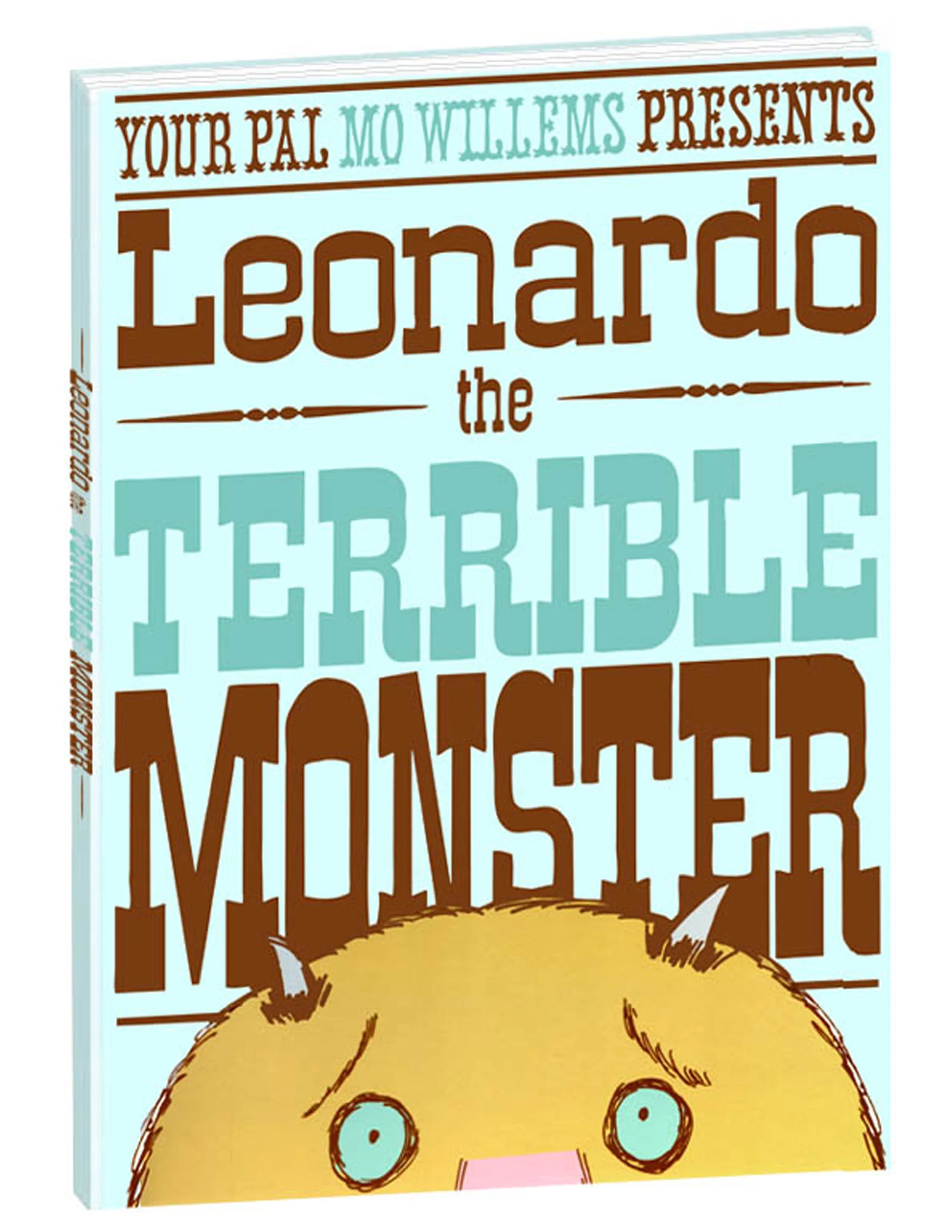 "Leonardo the Terrible Monster" Hardcover Book Yottoy