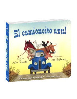 "Little Blue Truck" Board Book - Spanish Translation Yottoy