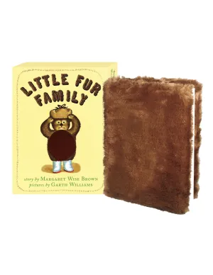 "Little Fur Family" Fur Covered Book Yottoy