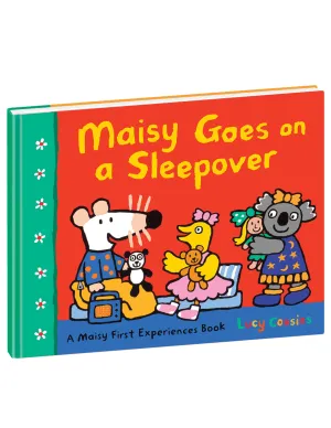 "Maisy Goes on a Sleepover" Hardcover Book Yottoy