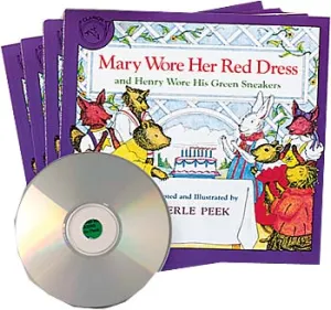 "Mary Wore Her Red Dress" Pack Constructive Play Things