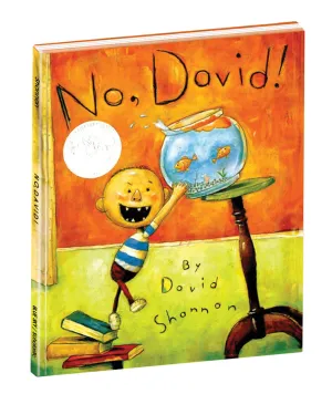 "No, David!" Hardcover Book Yottoy