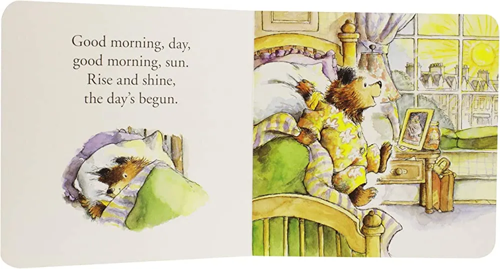 "Paddington Bear All Day" Board Book Yottoy