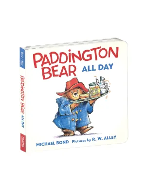 "Paddington Bear All Day" Board Book Yottoy