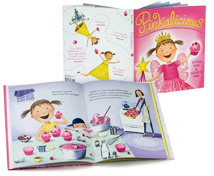 "Pinkalicious" Hardcover Book Yottoy