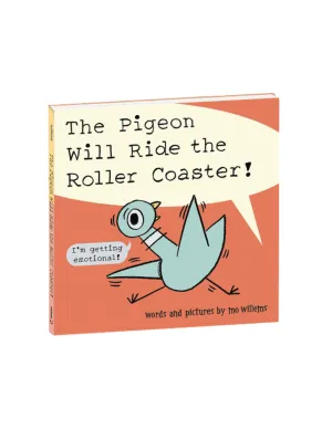 "The Pigeon Will Ride the Roller Coaster" Hardcover Yottoy