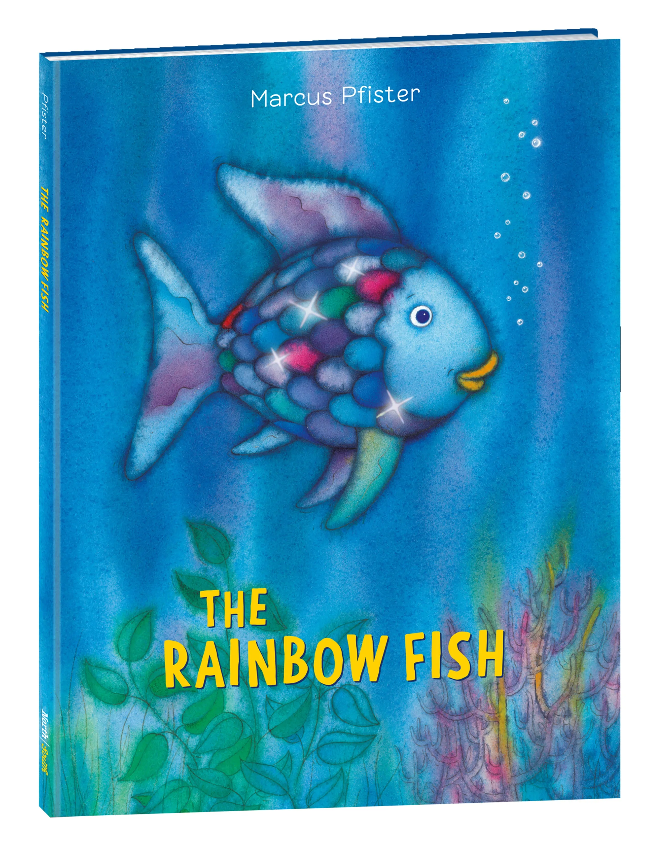 "The Rainbow Fish" Hardcover Book Yottoy