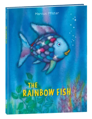 "The Rainbow Fish" Hardcover Book Yottoy