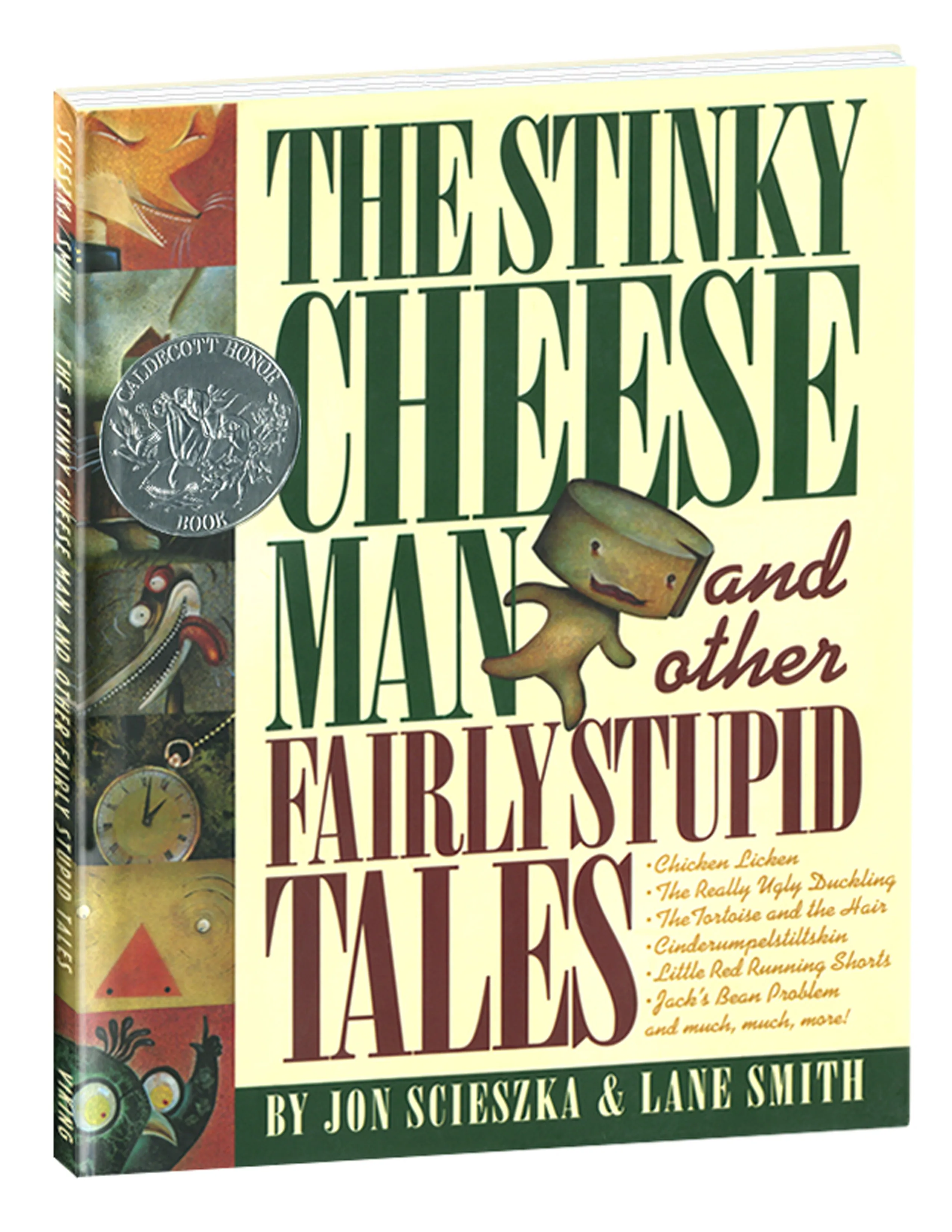 "The Stinky Cheese Man and Other Fairly Stupid Tales" Hardcover Book Yottoy