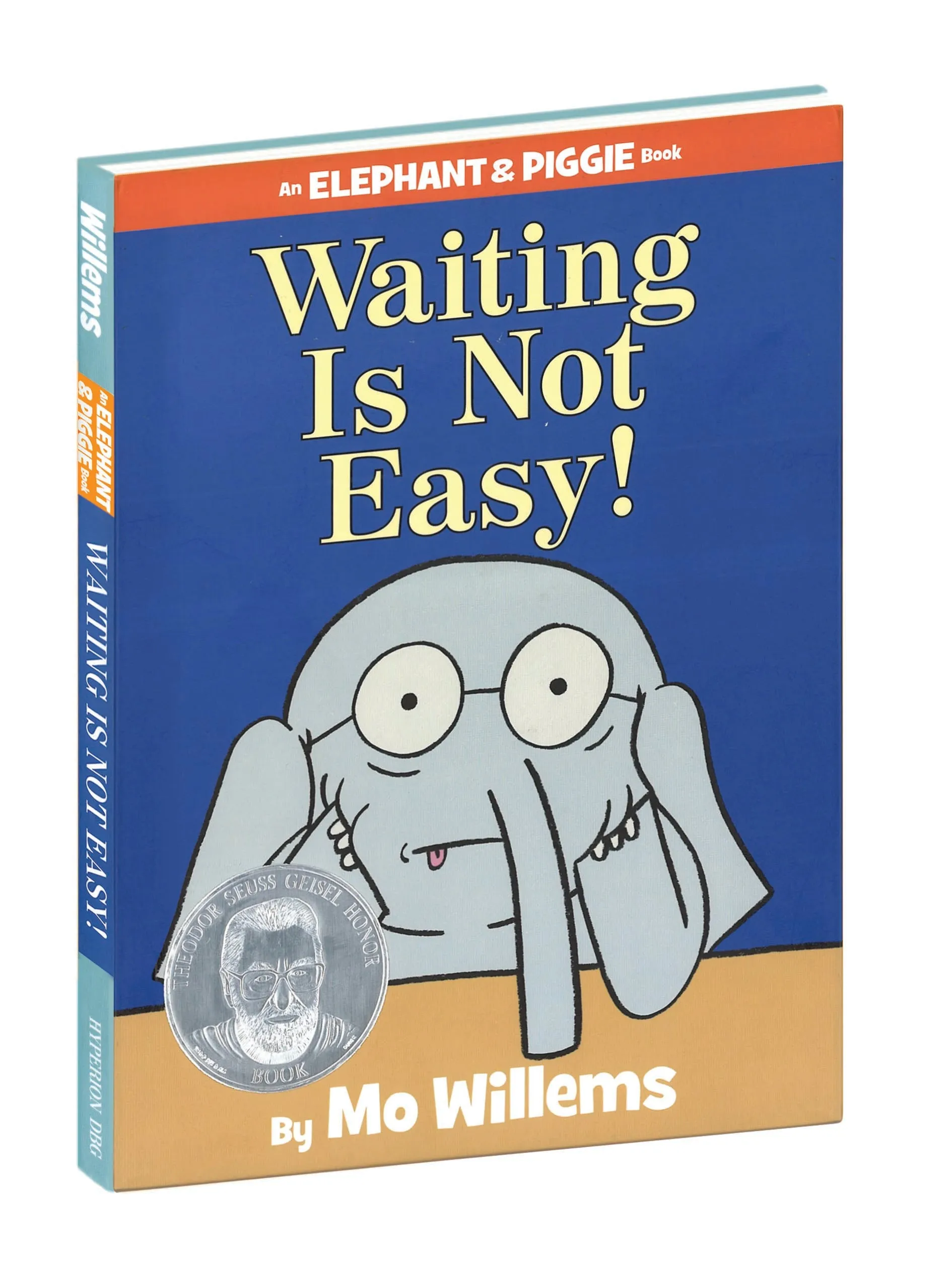 "Waiting Is Not Easy" Hardcover Book Yottoy