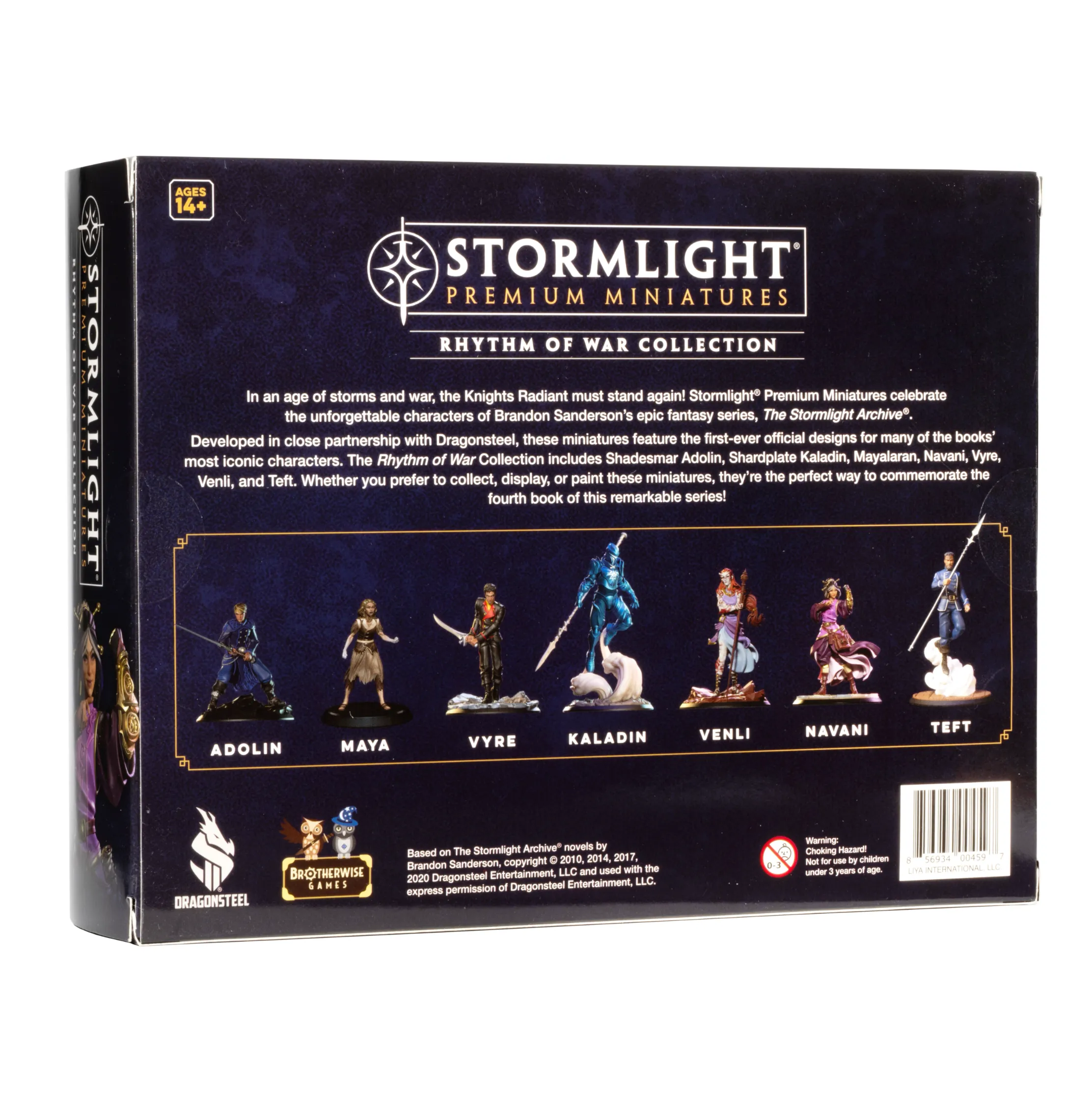 Rhythm of War Premium Miniatures 7 Pack Dragonsteel Books