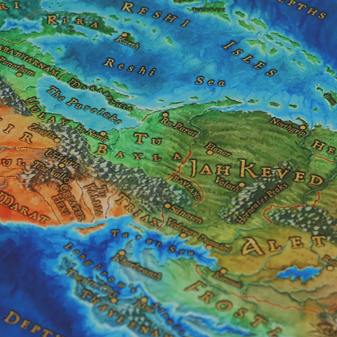Roshar Playmat Dragonsteel Books