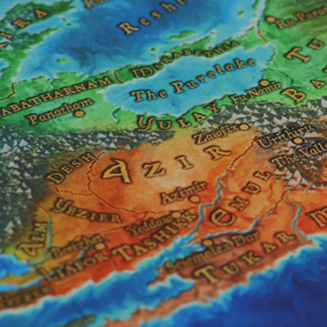 Roshar Playmat Dragonsteel Books