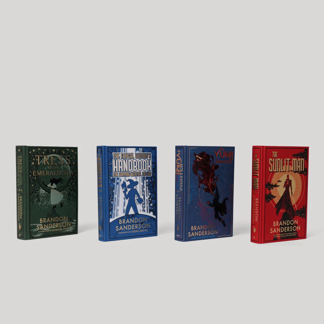 Secret Projects Premium Hardcover 4-Book Bundle Dragonsteel Books