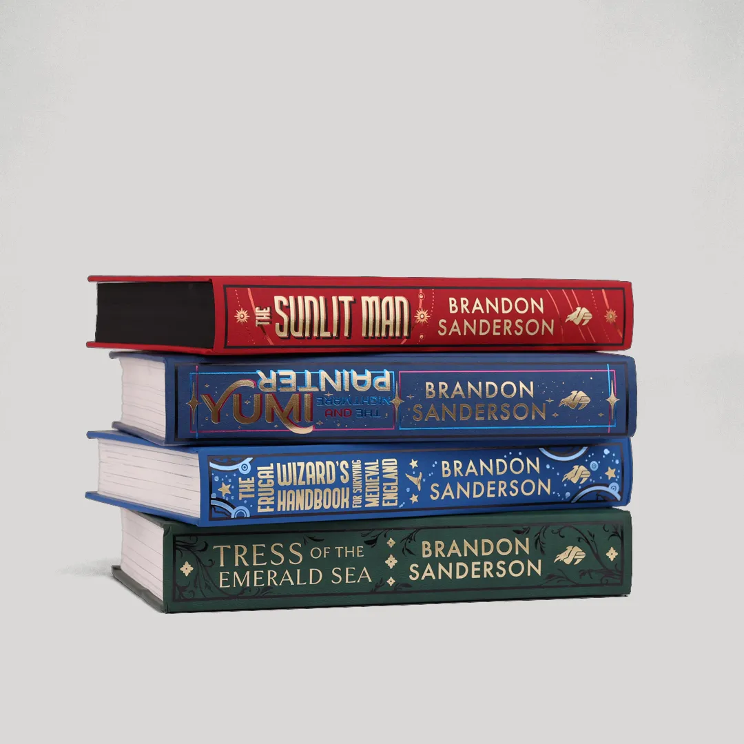 Secret Projects Premium Hardcover 4-Book Bundle Dragonsteel Books