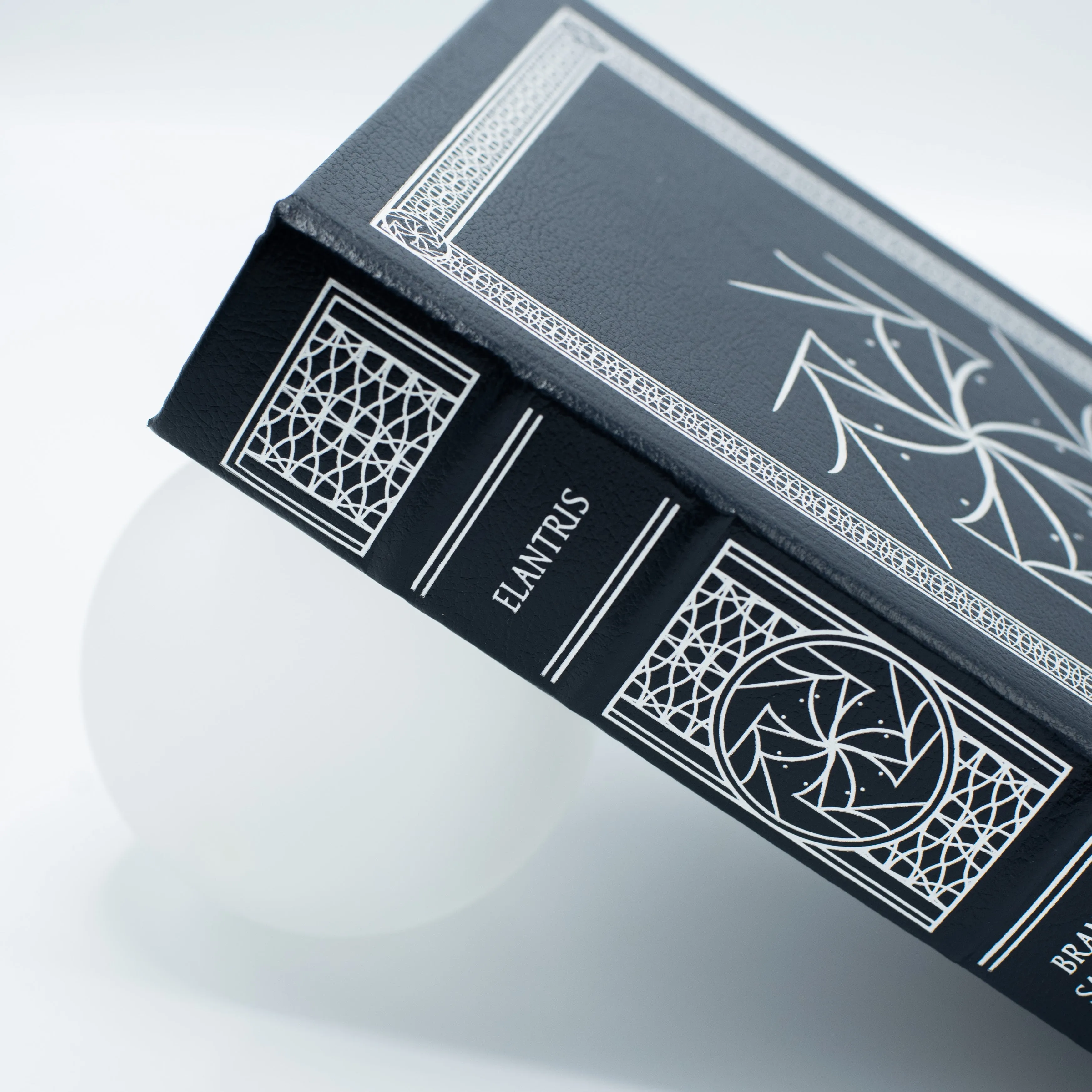 Signed Leatherbound Elantris - 10th Anniversary Edition Dragonsteel Books