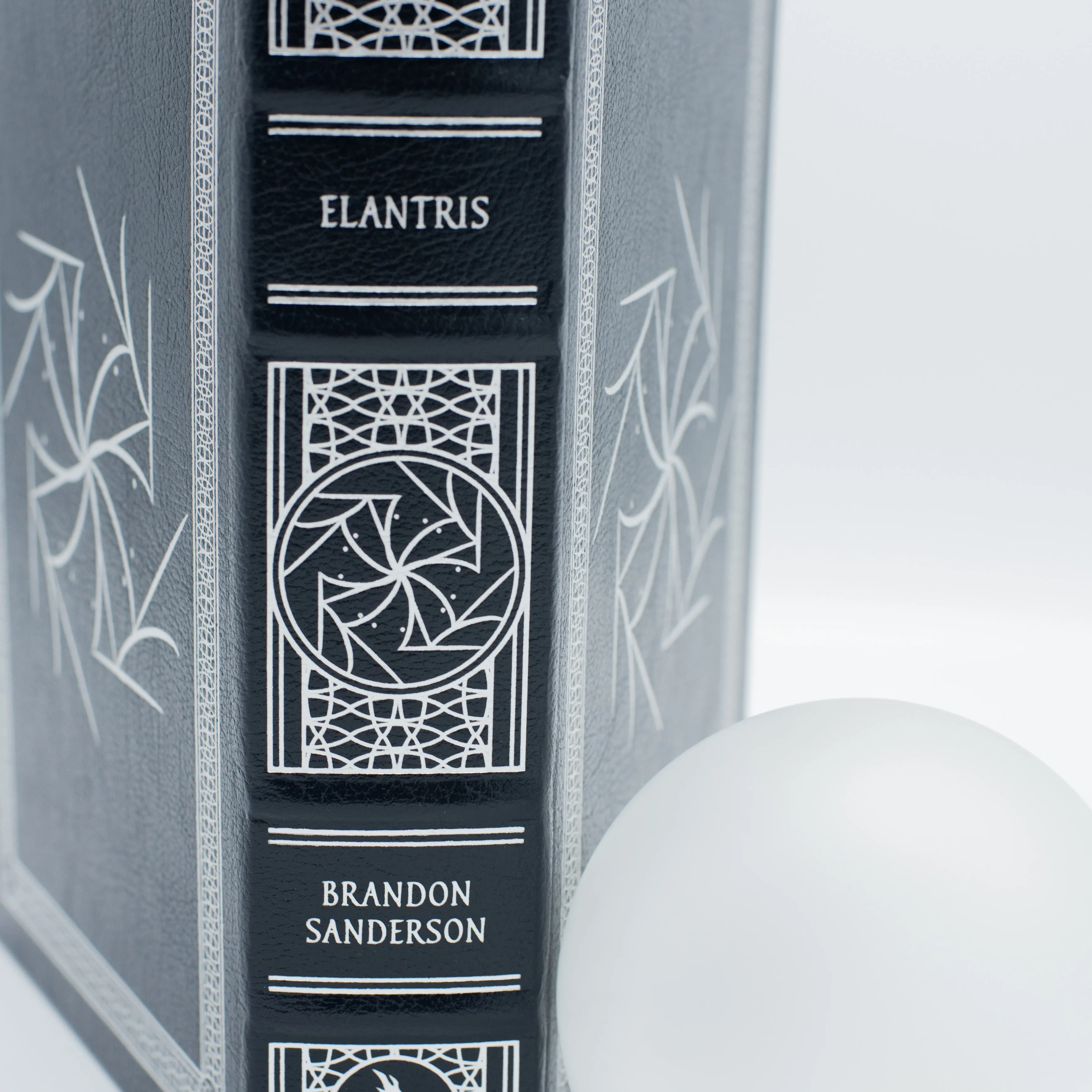 Signed Leatherbound Elantris - 10th Anniversary Edition Dragonsteel Books