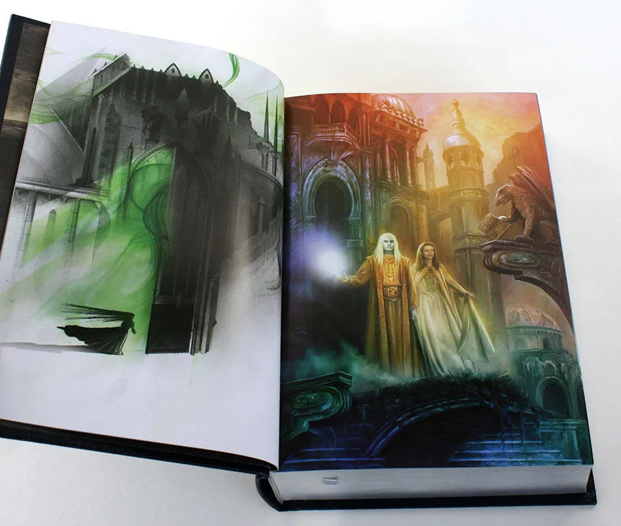 Signed Leatherbound Elantris - 10th Anniversary Edition Dragonsteel Books