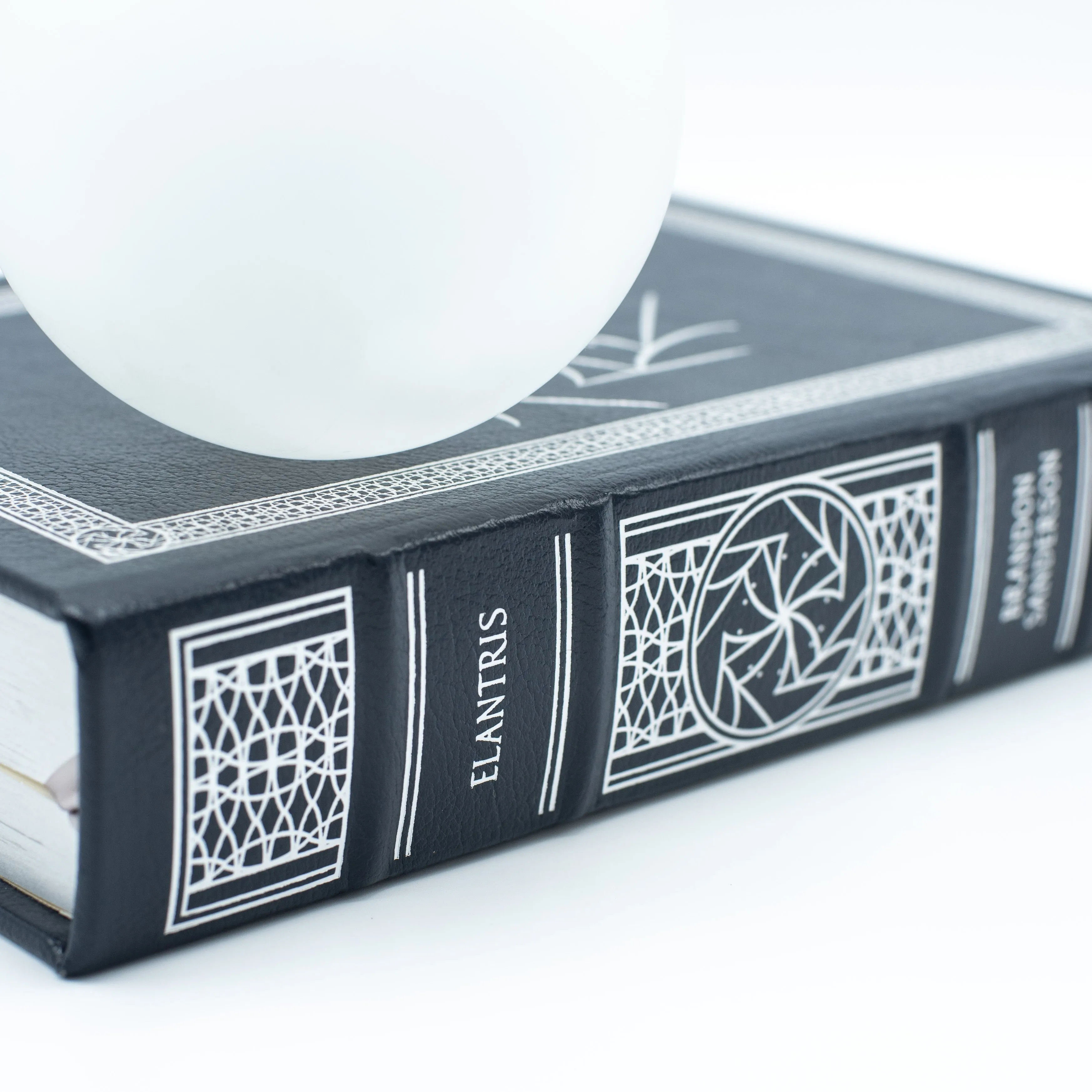 Signed Leatherbound Elantris - 10th Anniversary Edition Dragonsteel Books