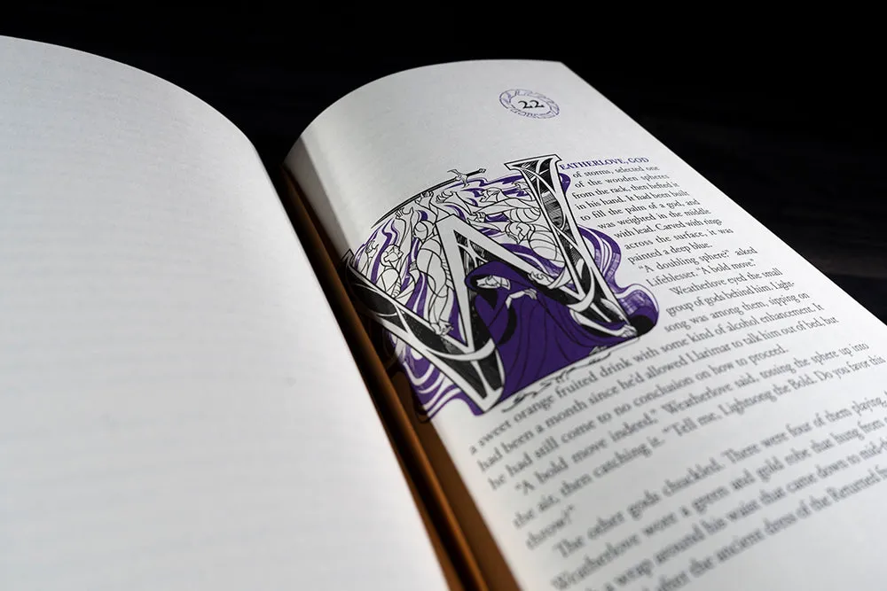 Signed Leatherbound Warbreaker - Deluxe Dragonsteel Edition Dragonsteel Books