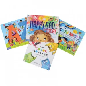 Social Emotional Hardcover Books (Set of 4) Constructive Play Things