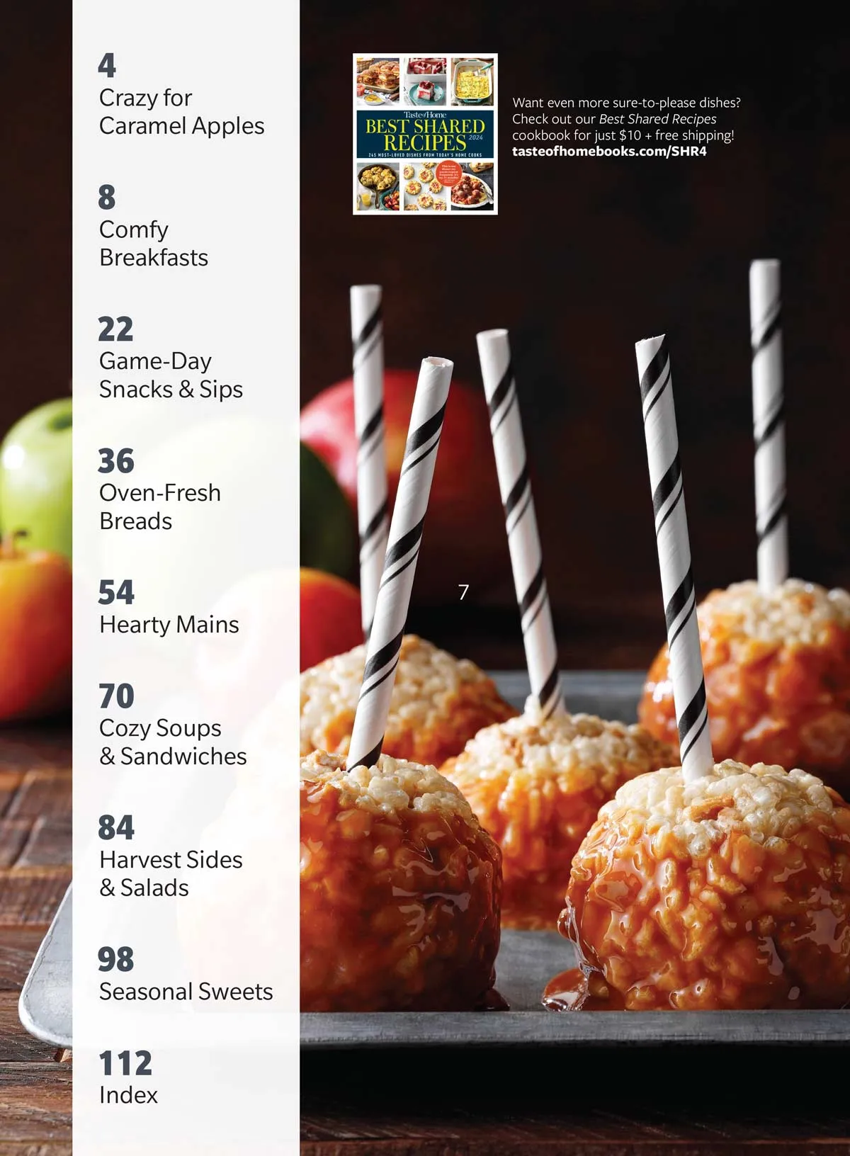 Taste Of Home - Fall Recipes: 105 Quick & Easy Comfort Foods, Game-Day Snacks, Make-Ahead Casseroles, Slow Cooked Staples, Caramel Apples, Oven-Fresh Breads, Cozy Soups, Sandwiches, Mains & More!