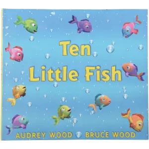 Ten Little Fish Hardcover Book Constructive Play Things