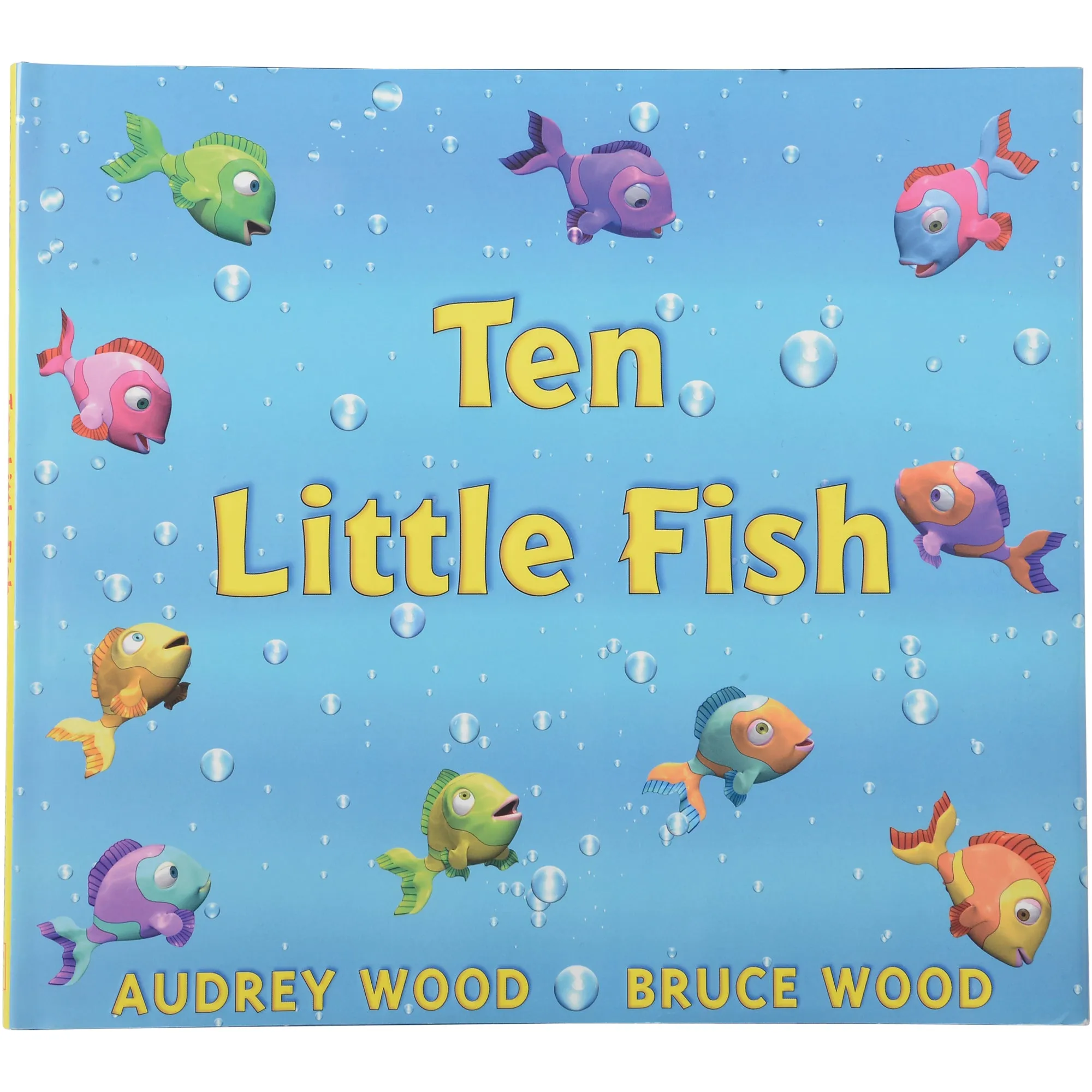 Ten Little Fish Hardcover Book Constructive Play Things