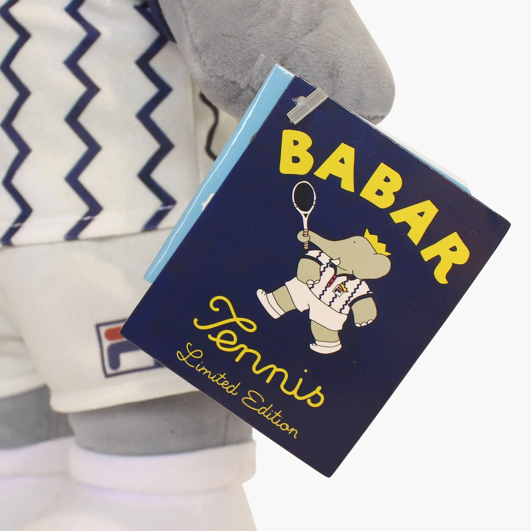 Tennis Babar 13" Soft Toy Yottoy
