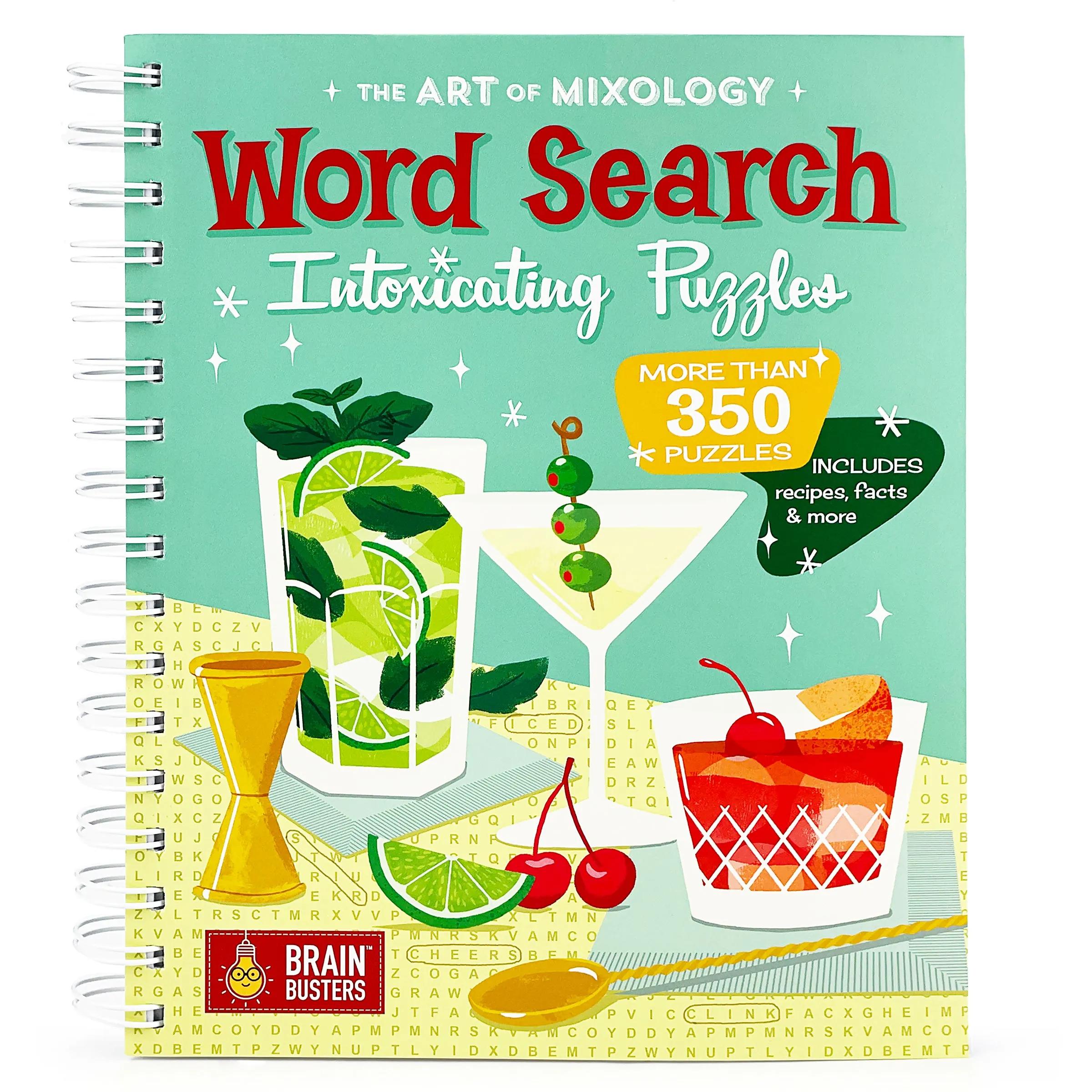 The Art of Mixology: Word Search Intoxicating Puzzles Cottage Door Press