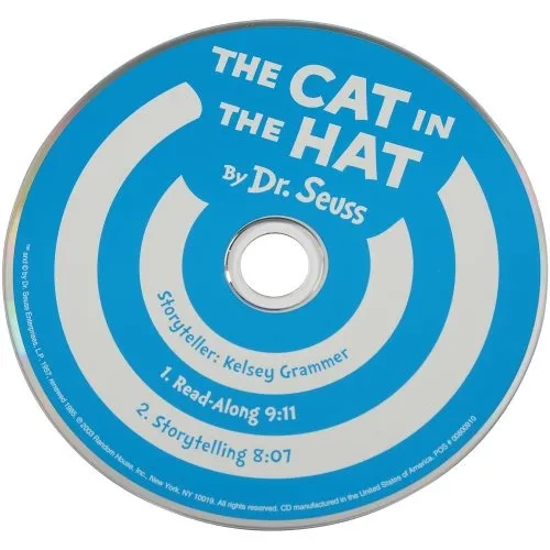 The Cat In The Hat Book & CD Constructive Play Things