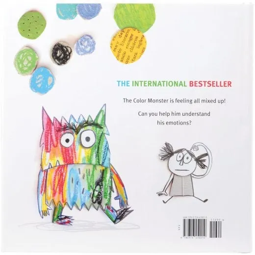 The Color Monster: a story about emotions (Hardcover Book) Constructive Play Things