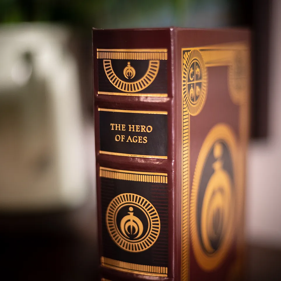 The Hero of Ages Leatherbound Book Dragonsteel Books