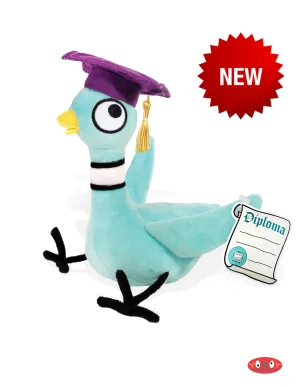 The Pigeon Graduation Soft Toy Yottoy