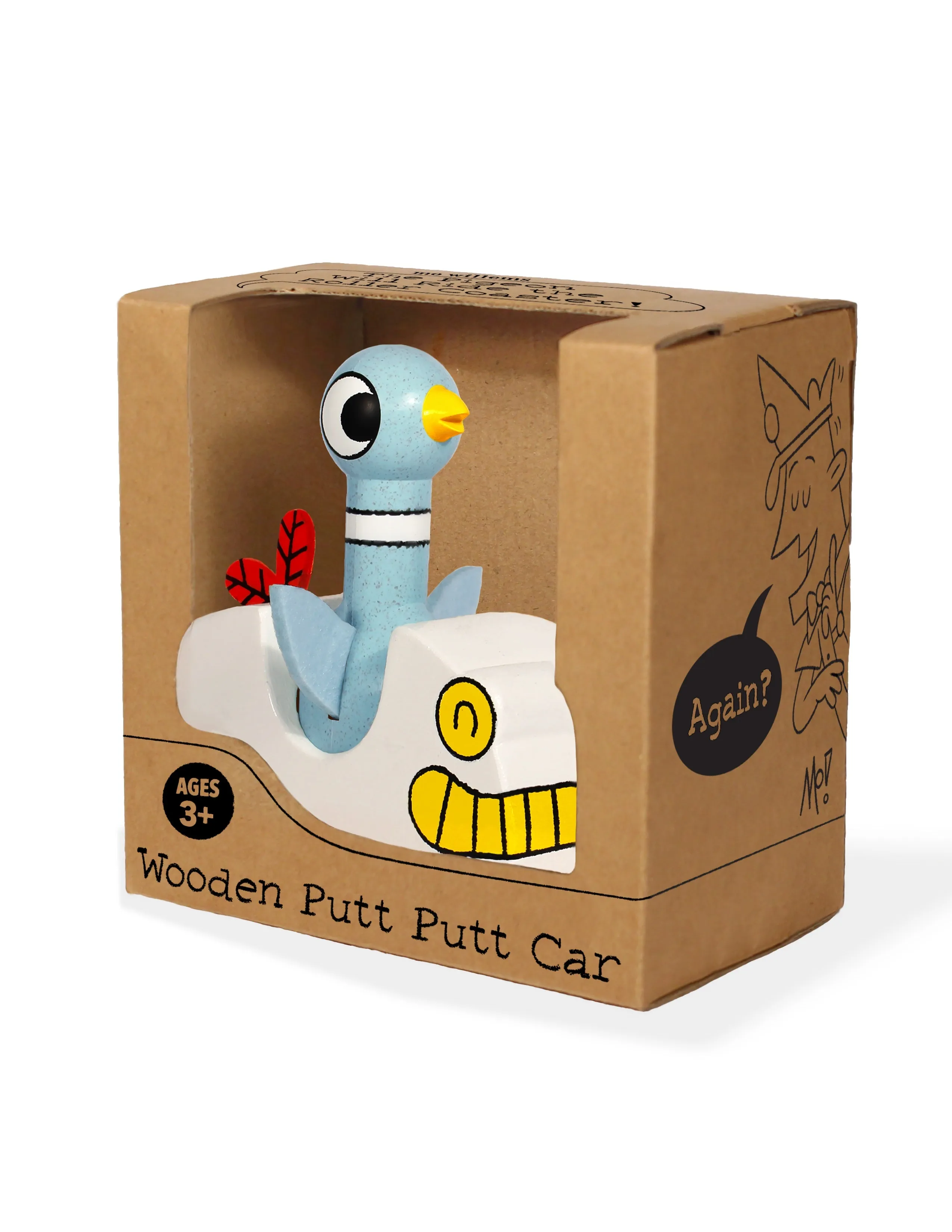 The Pigeon in Putt Putt Car Yottoy
