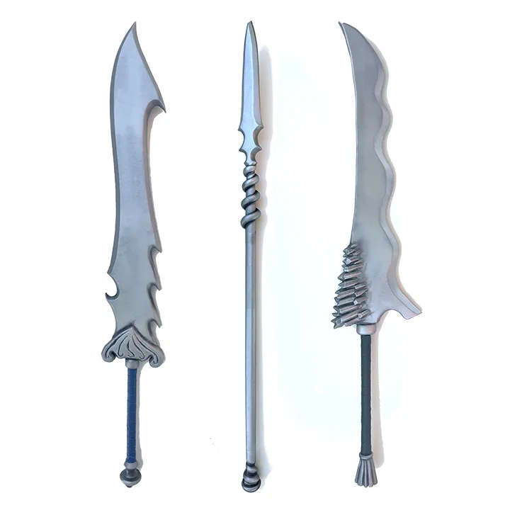 The Stormlight Archive Shardblades by Forged Foam Dragonsteel Books