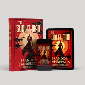 The Sunlit Man Premium Hardcover & Audiobook Bundle Dragonsteel Books