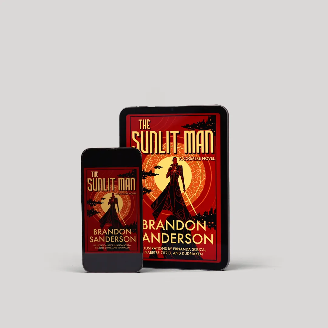 The Sunlit Man Premium Hardcover & Audiobook Bundle Dragonsteel Books