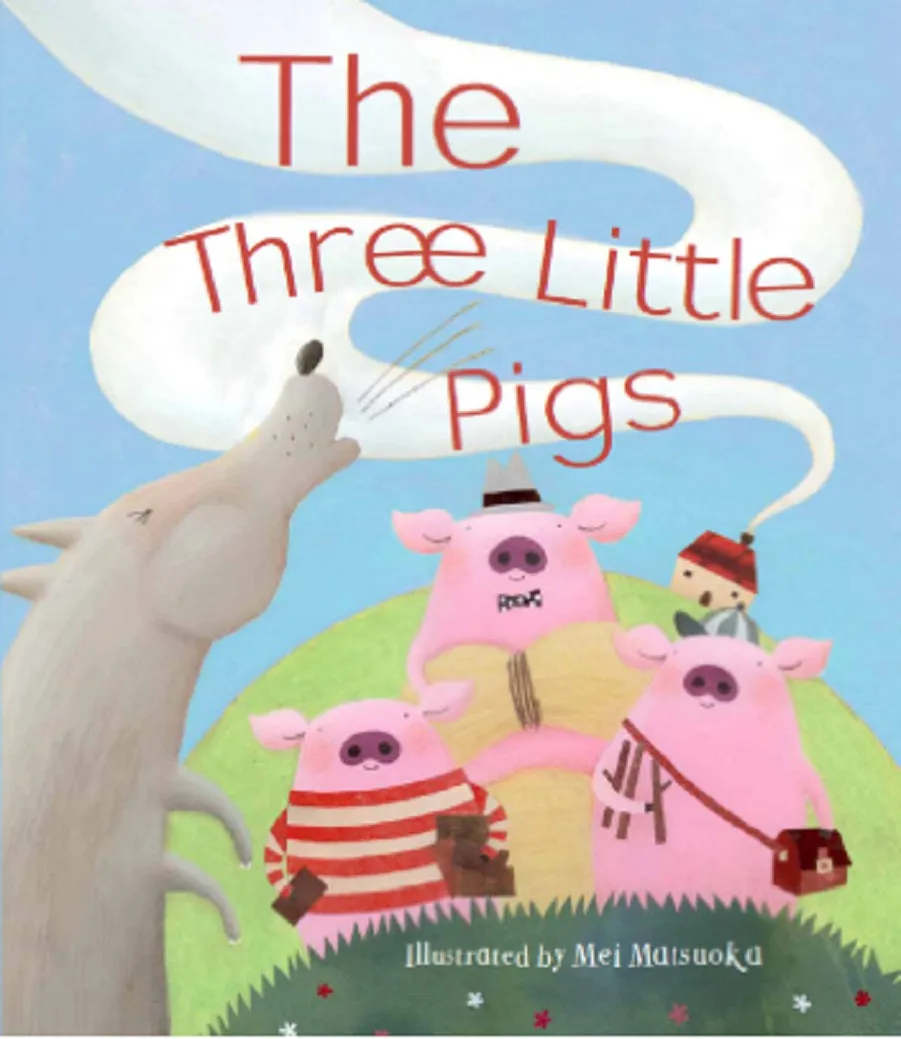 The Three Little Pigs Cottage Door Press