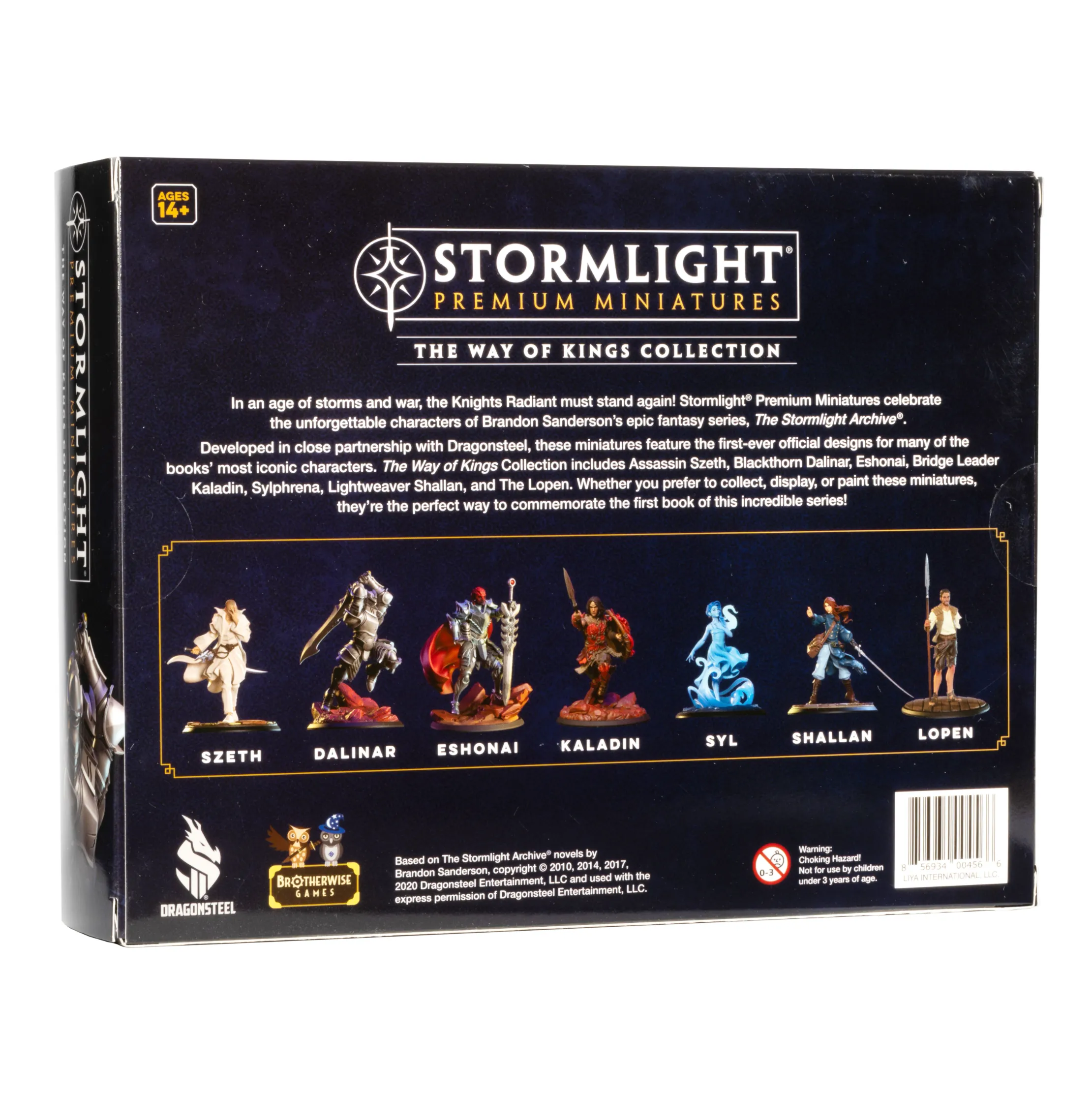 The Way of Kings Premium Miniatures 7 Pack Dragonsteel Books