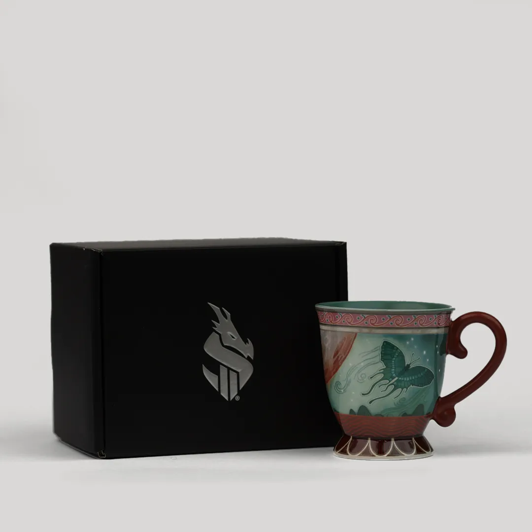 Tress of the Emerald Sea Ceramic Tea Cup Dragonsteel Books