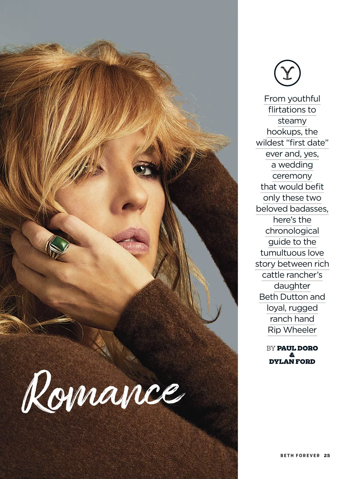 TV Guide - Best Of Yellowstone: 200  Photos, The Dramatic Finale, Kevin Costner, Cole Hauser & Kelly Reilly As Beth Dutton, How She Avenged Her Daddy's Murder, Passionate Wild West Love Story & More!