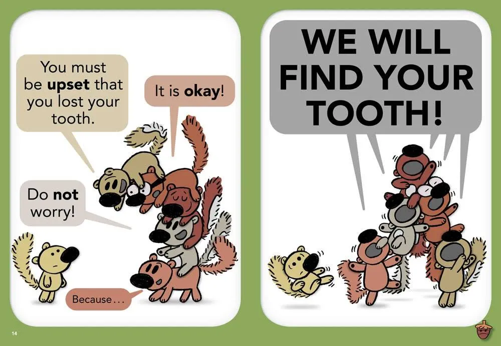 Unlimited Squirrels: I Lost My Tooth  Hardcover Book Yottoy