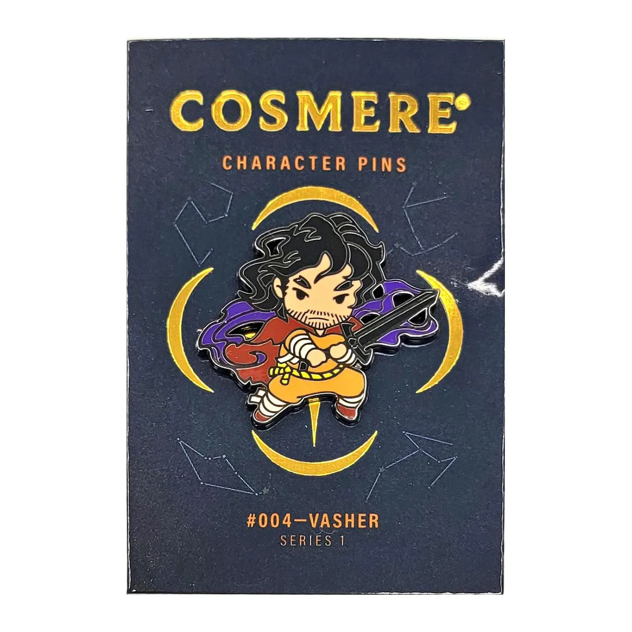 Vasher Character Pin - Series 1, #004 Dragonsteel Books