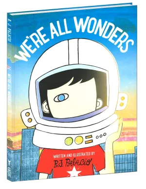 We're All Wonders Hardcover Book Yottoy